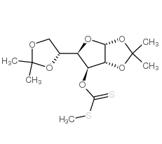 16667-96-2 , 二-O-異亞丙基-alpha-D-呋喃葡萄糖-S-甲基二硫代碳酸酯, CAS:16667-96-2
