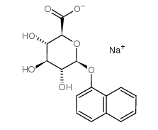83833-12-9 ,1-萘基-beta-D-葡糖苷酸鈉,1-Naphthyl b-D-glucuronide sodium salt,CAS:83833-12-9