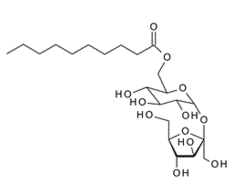 31835-06-0 ,蔗糖單癸酸酯, Sucrose monocaprate,b-D-Fructofuranosyl monodecanoate a-D-glucopyranoside; n-Decanoylsucrose; Sucrose monodecanoate