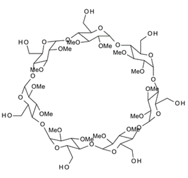 123155-05-5 ,七(2,3-二甲基)-beta-環(huán)糊精, 2,3-Dimethyl-b-cyclodextrin , Heptakis(2,3-di-O-methyl)-b-cyclodextrin