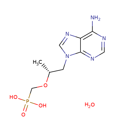 206184-49-8 , Tenofovir, 泰諾福韋, CAS:206184-49-8