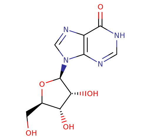 58-63-9, Inosine, 肌苷, 次黃苷, Cas:58-63-9