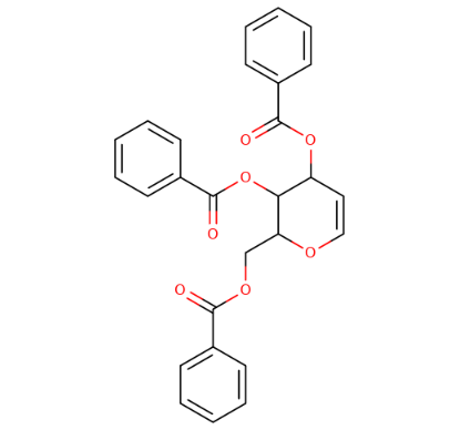 13322-90-2 , 3,4,6-O-三苯甲?；?D-葡萄糖烯, Tri-O-benzoyl-D-glucal, CAS:13322-90-2