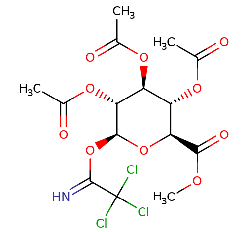 197895-54-8 , 三乙酰基-b-D-葡萄糖醛酸甲酯三氯乙酰亞胺酯, CAS:197895-54-8