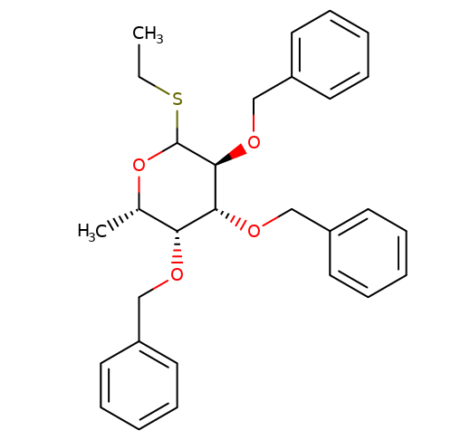 169532-17-6 , 乙基-2,3,4-O-三芐基-L-硫代巖藻糖苷, CAS:169532-17-6